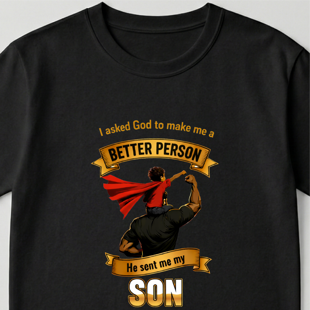 God sent Son - round neck T-Shirt