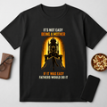 not easy being a Mom - round neck T-Shirt