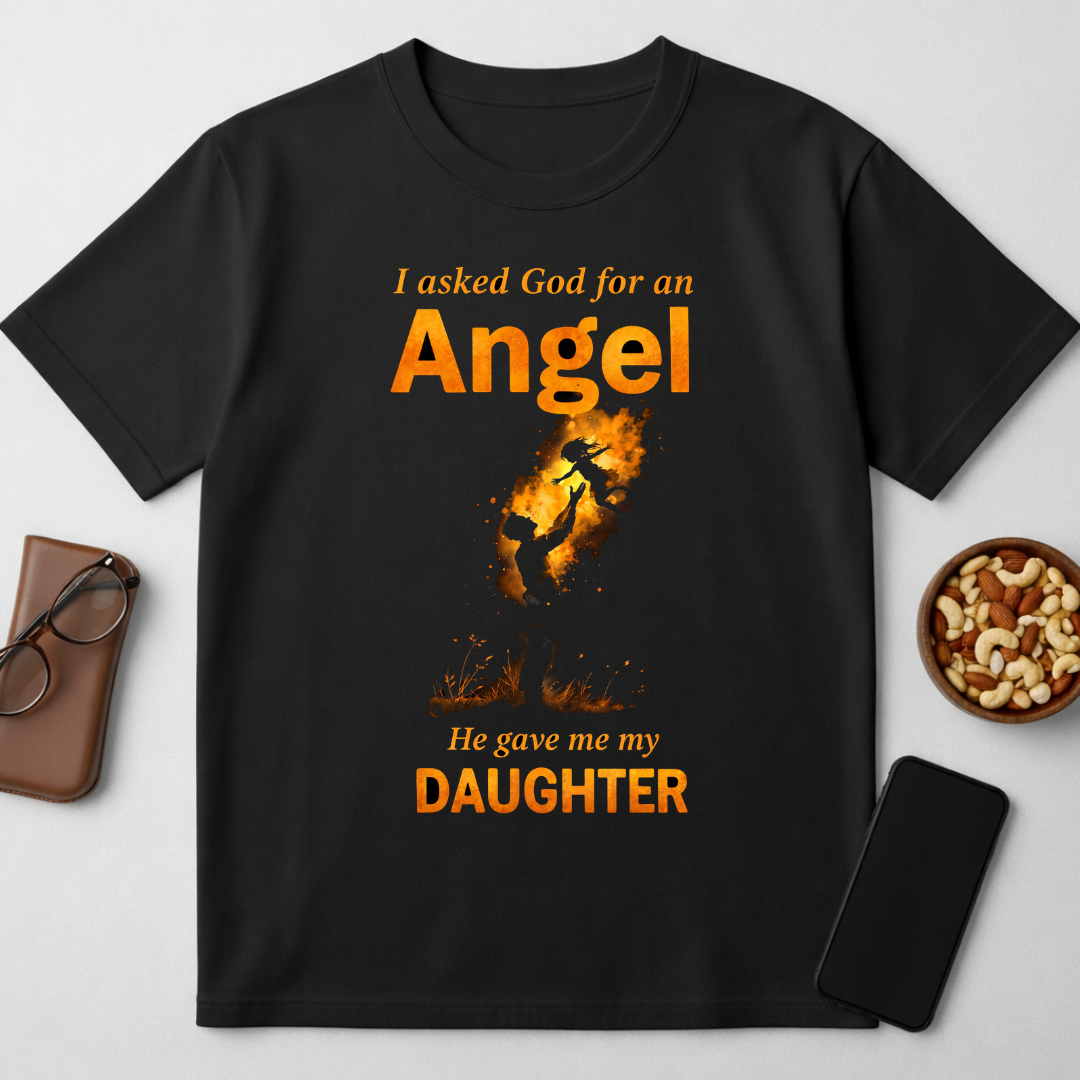 God sent Angel - round neck T-Shirt