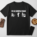 Simple man - round neck T-Shirt