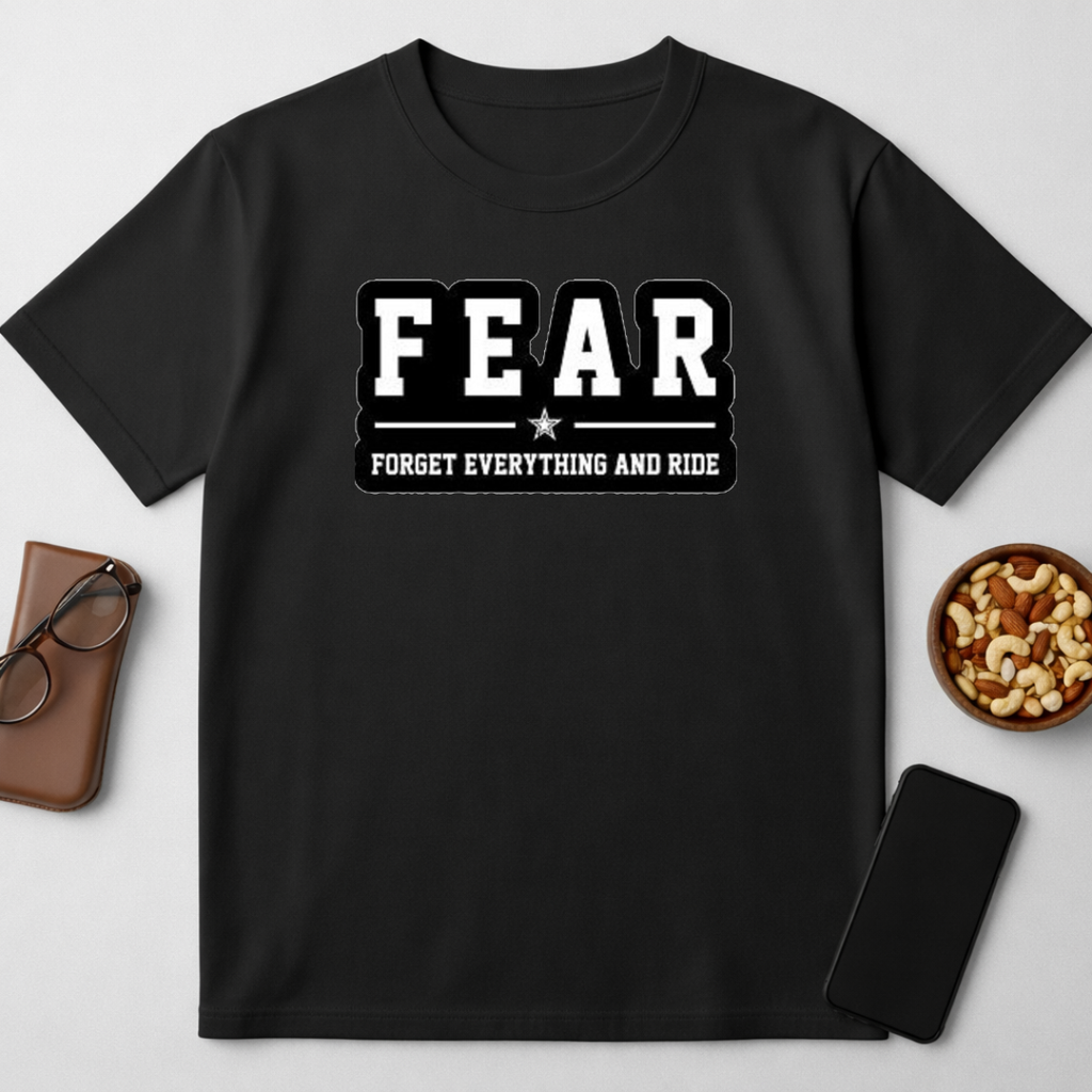 Fear rider - round neck T-Shirt