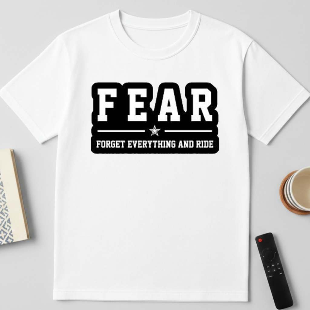 Fear rider - round neck T-Shirt
