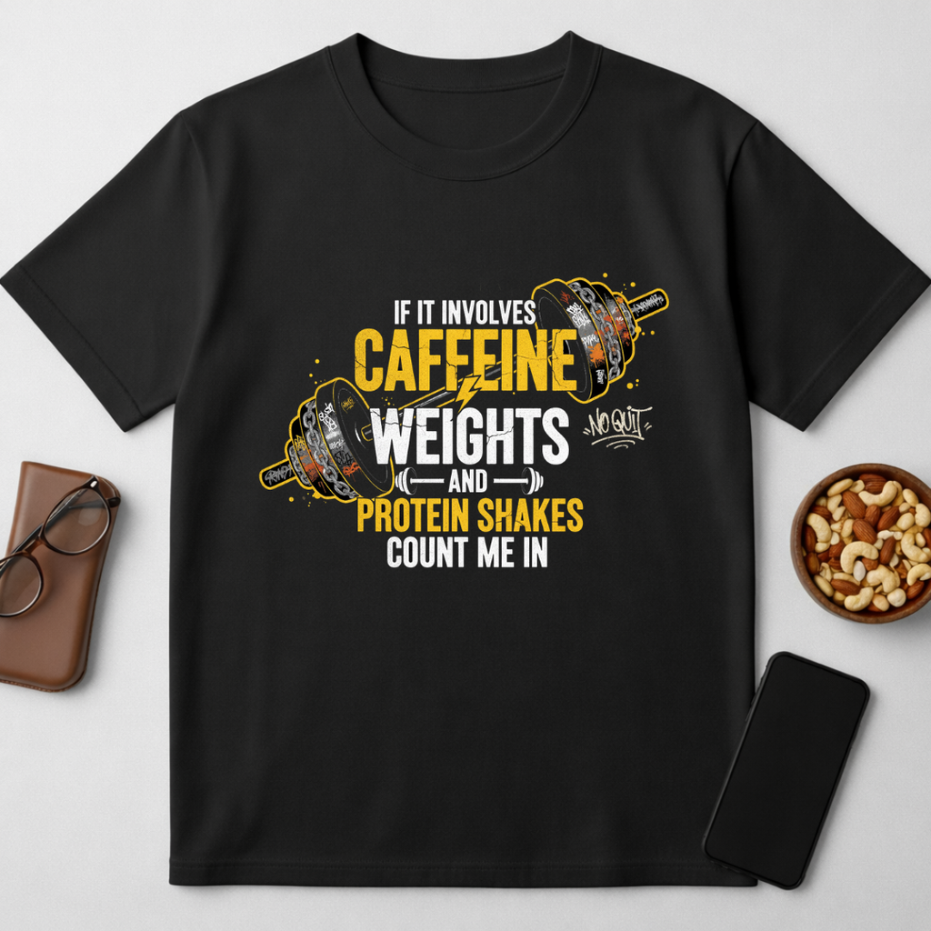 Count me in - gym - round neck T-Shirt