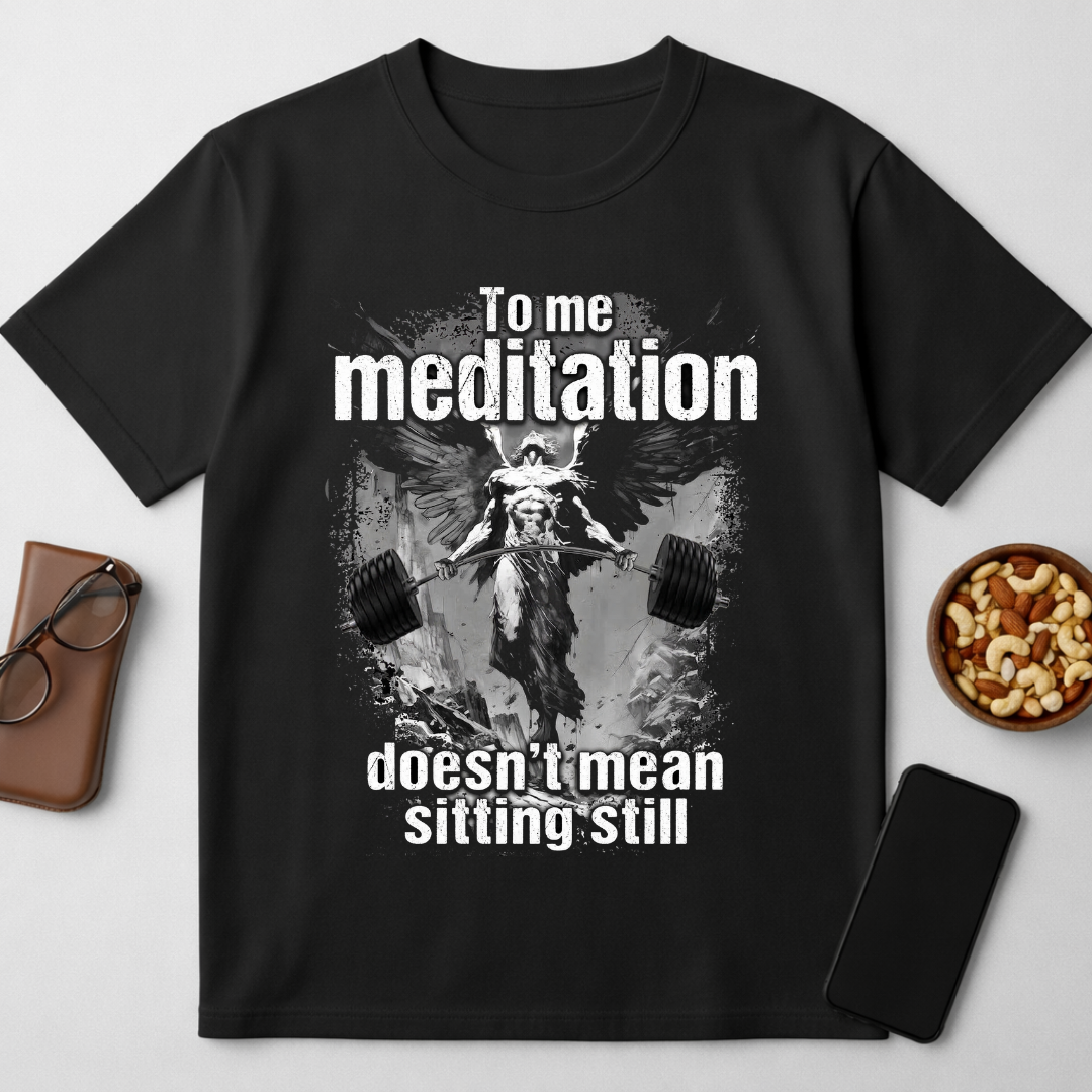 Meditation - round neck T-Shirt