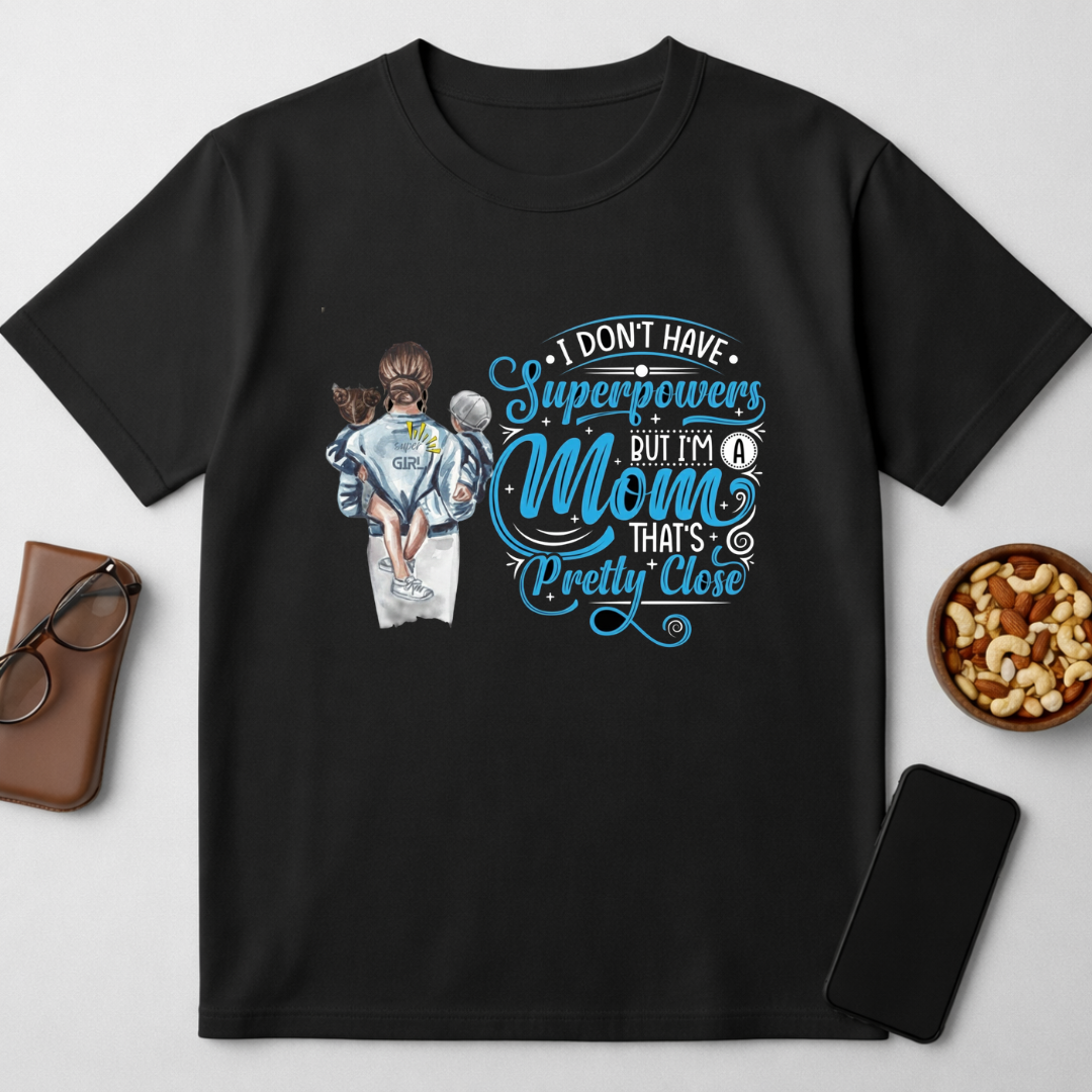 Super Mom - round neck T-Shirt