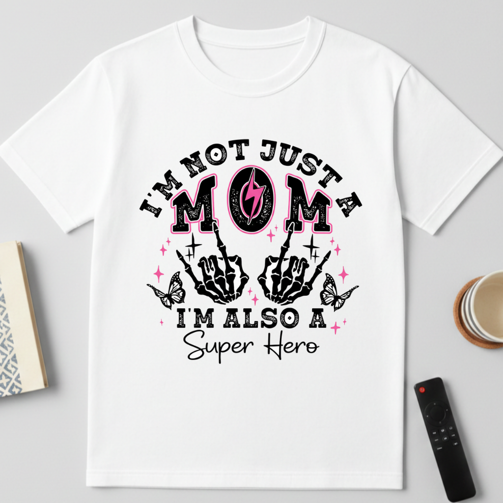 Super Mom - round neck T-Shirt