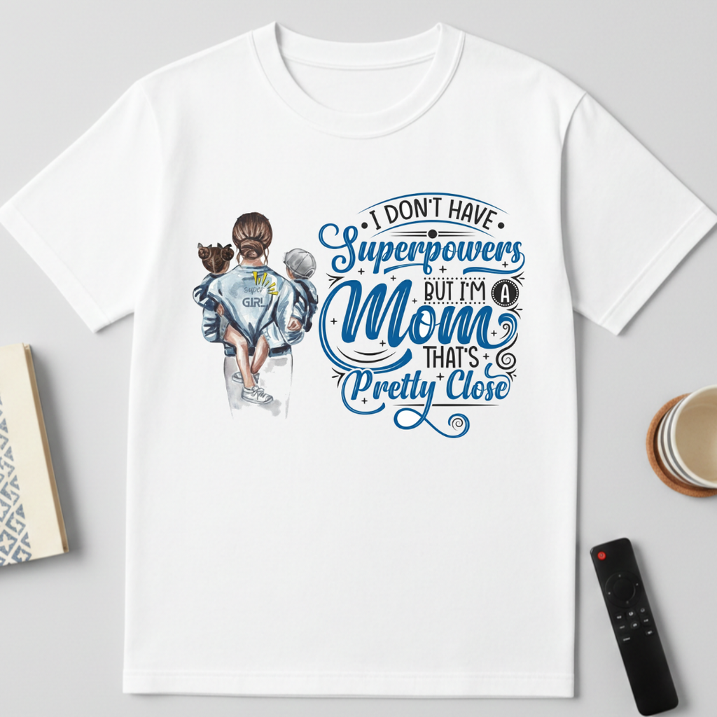 Super Mom - round neck T-Shirt