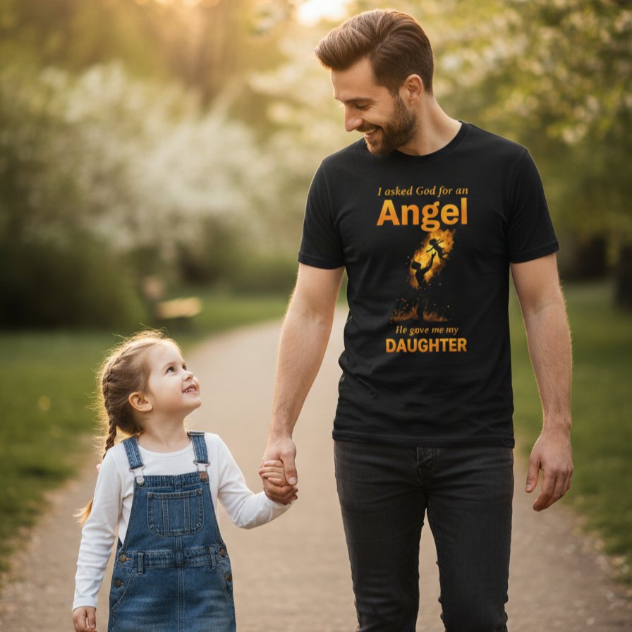 God sent Angel - round neck T-Shirt
