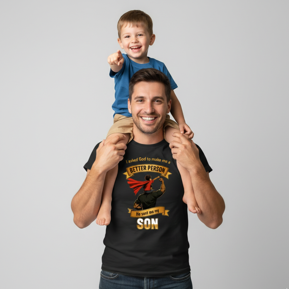 God sent Son - round neck T-Shirt